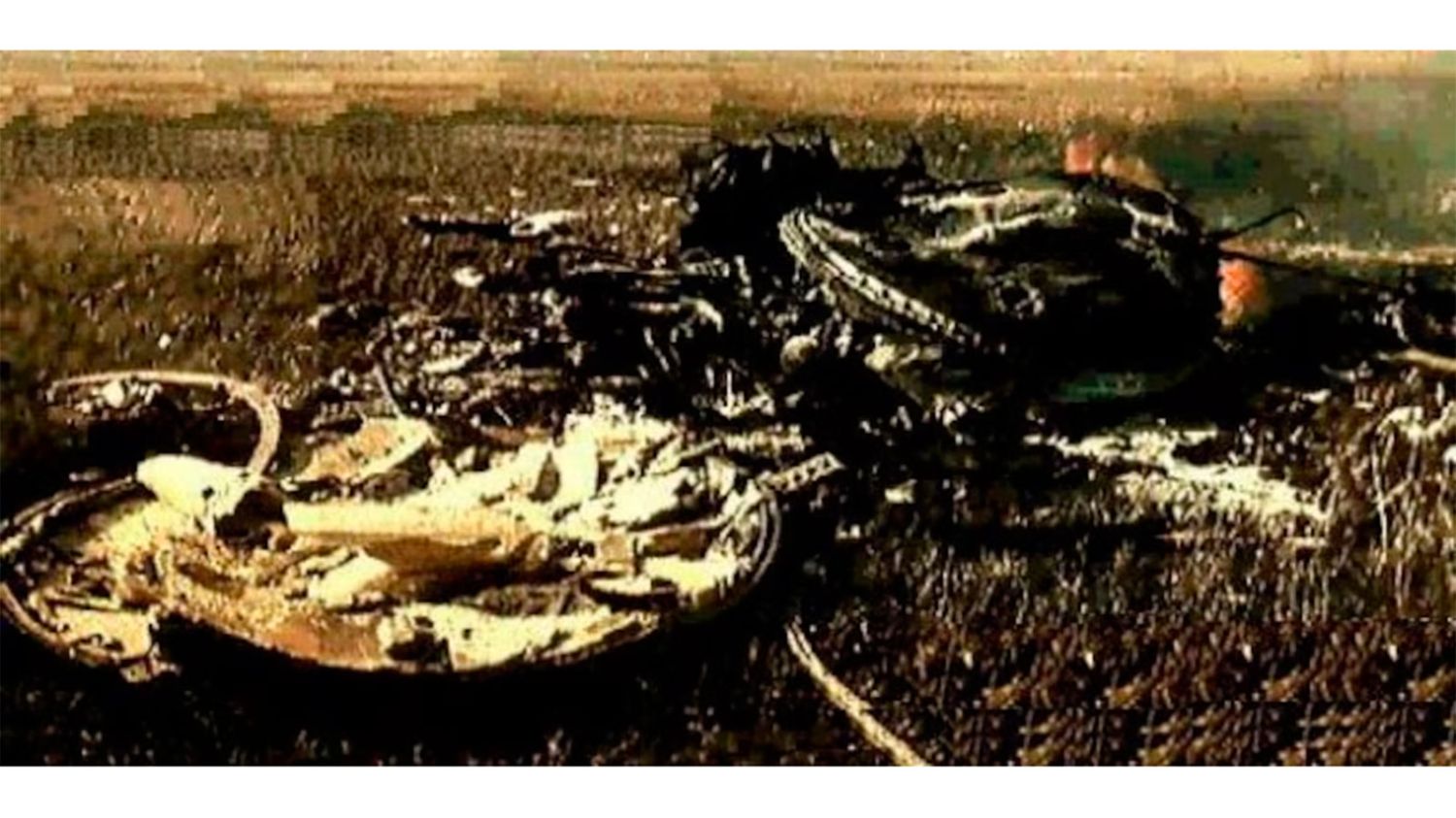 Restos de la nave Soyuz 1 