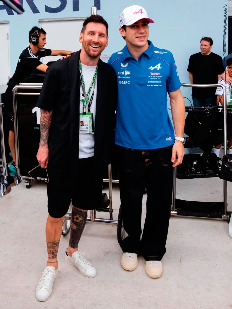 Lionel Messi Franco Colapinto 
