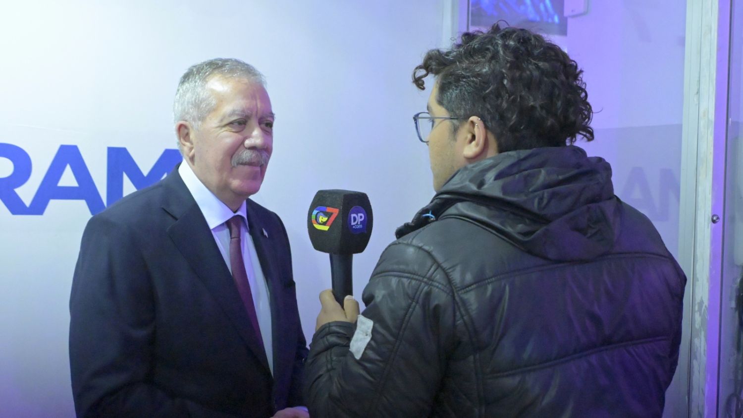 Elías Suárez con Diario Panorama 