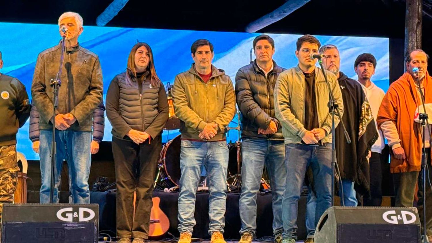 Autoridades acompañaron las actividades principales. 