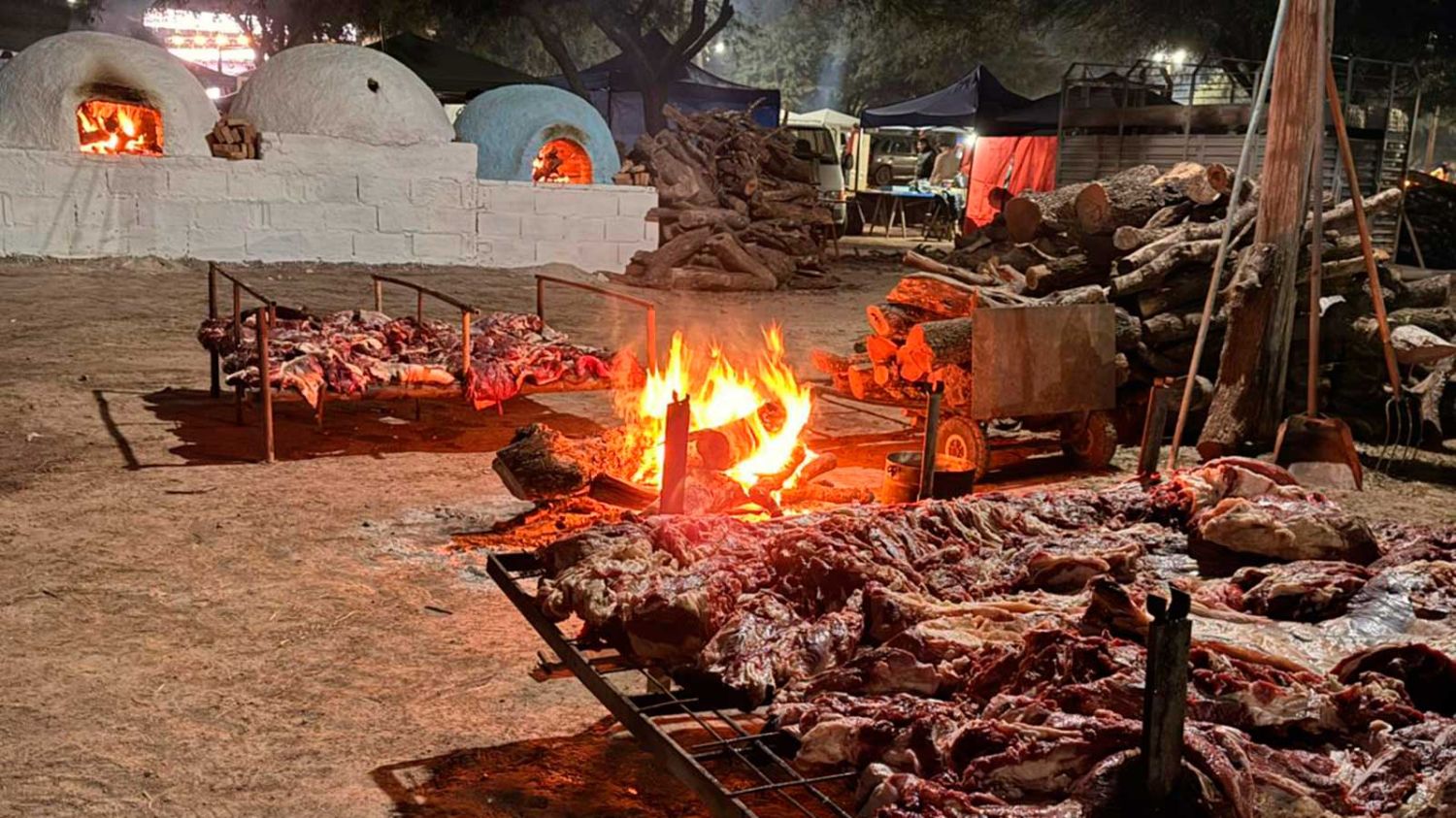 Todo está listo para la gran fiesta. 