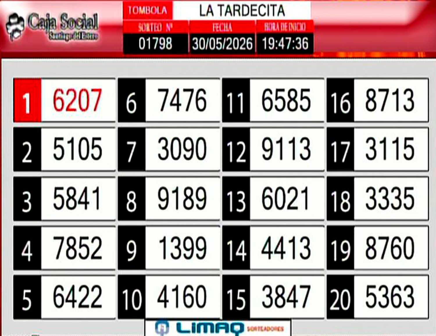 Tardecita 