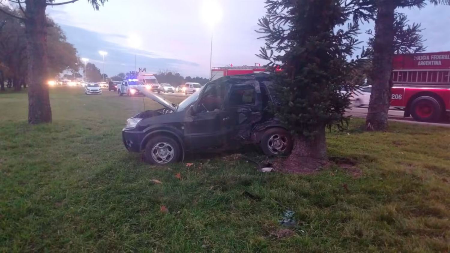 El SUV de la víctima fatal 