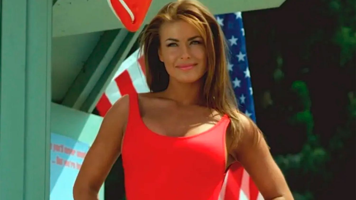 Carmen Electra en Baywatch. 