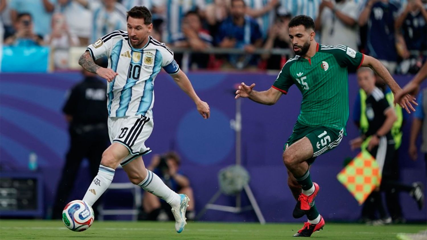 Video: el golazo de Lionel Messi con el que puso en ventaja a la Selección Argentina ante Argelia - Diario Panorama