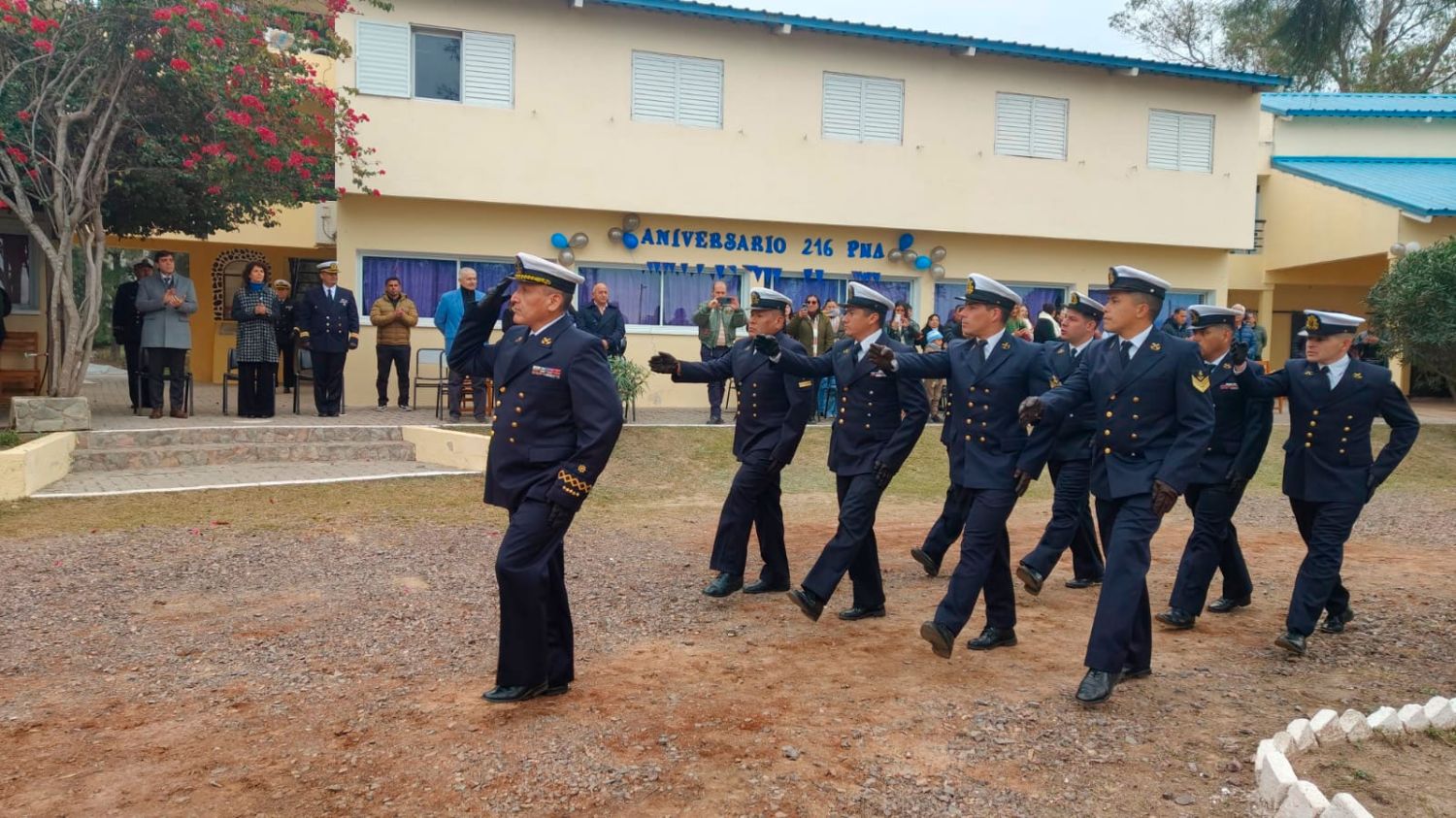 Acto en Prefectura Naval 