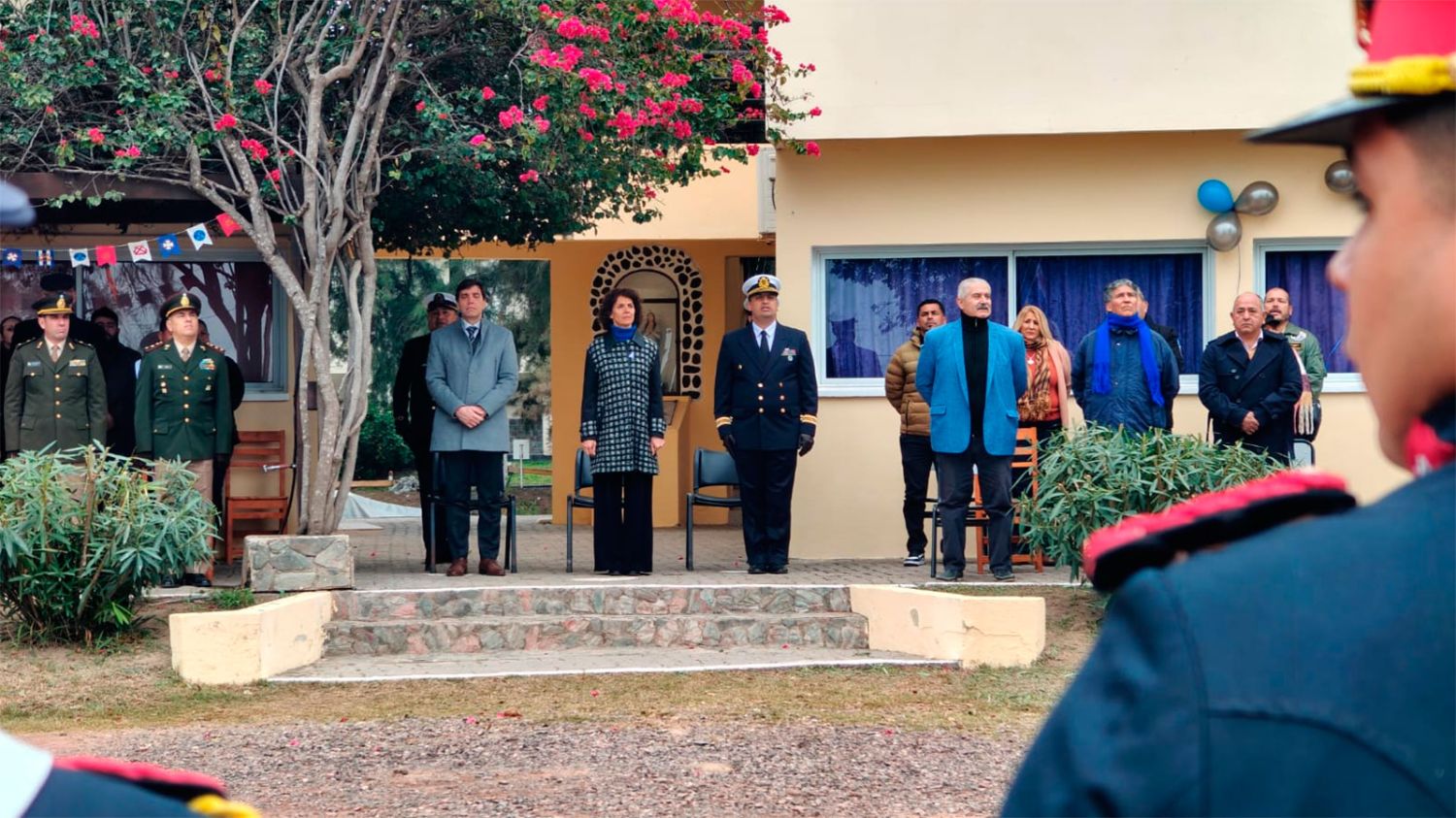 Acto en Prefectura Naval 