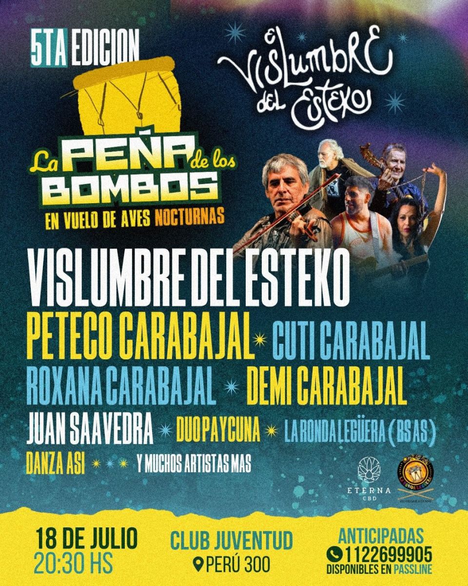 La Peña de los Bombos vuelve al Club Juventud este fin de semana