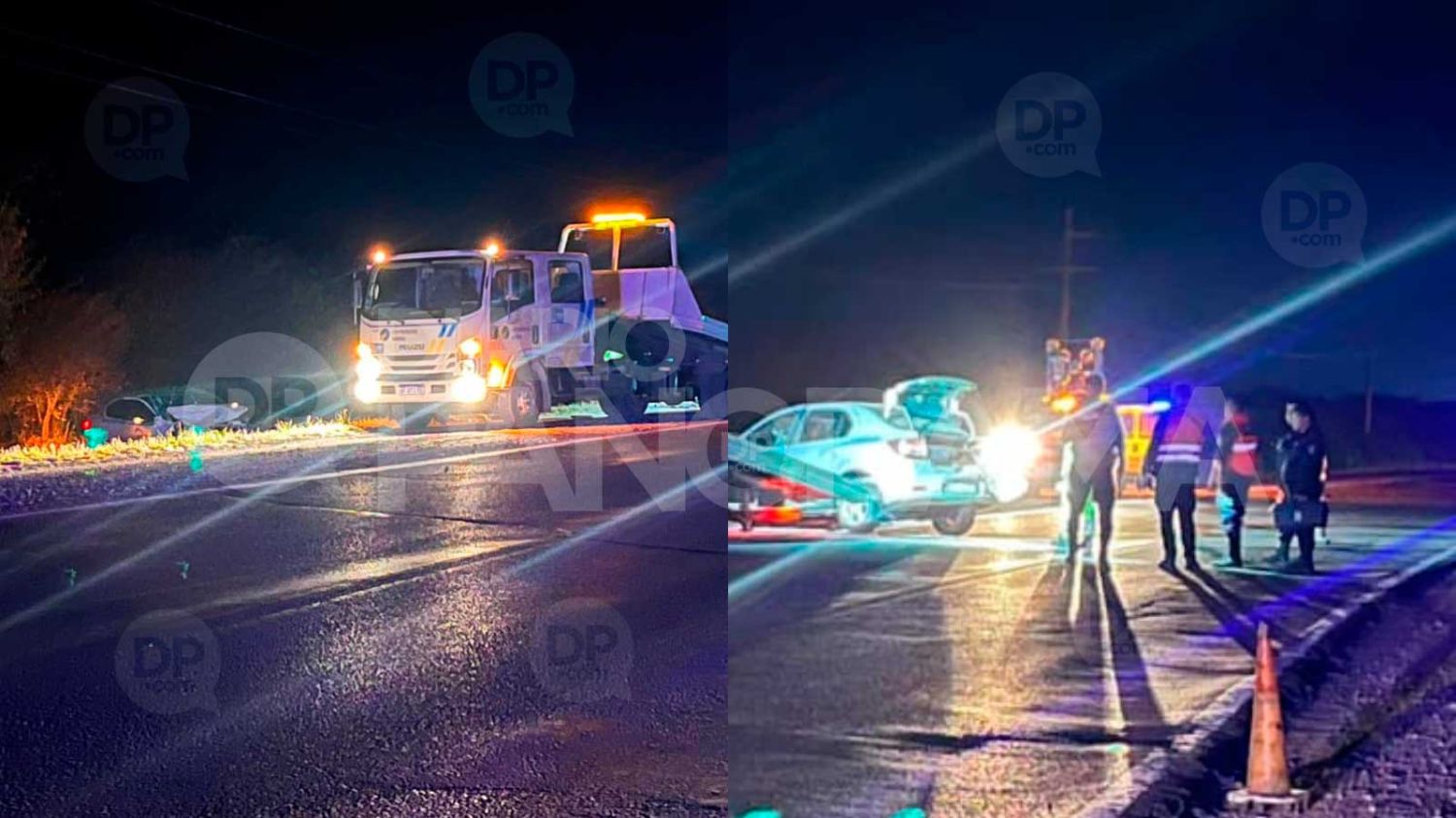 Dos conductores fueron hospitalizados tras un violento choque frontal sobre la Ruta 34
