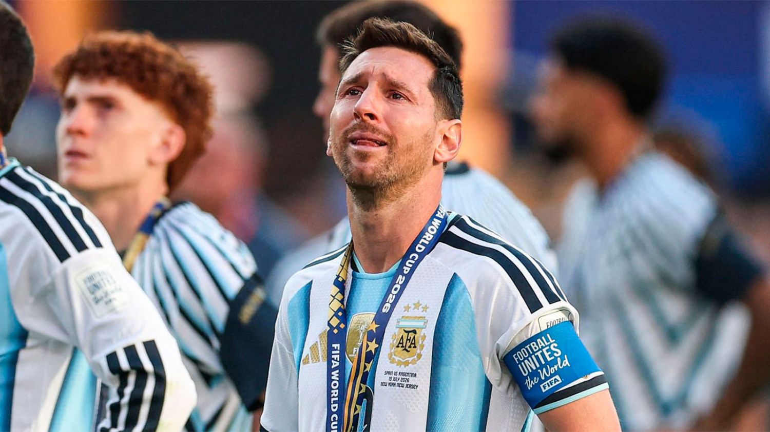 Nos duele a todos: las lágrimas de Messi tras la derrota de Argentina en la final del Mundial - Diario Panorama