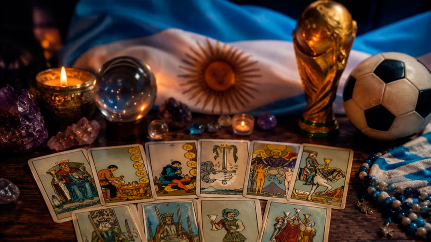 La tarotista que adelantó las sufridas victorias de Argentina anunció quién será campeón del Mundial