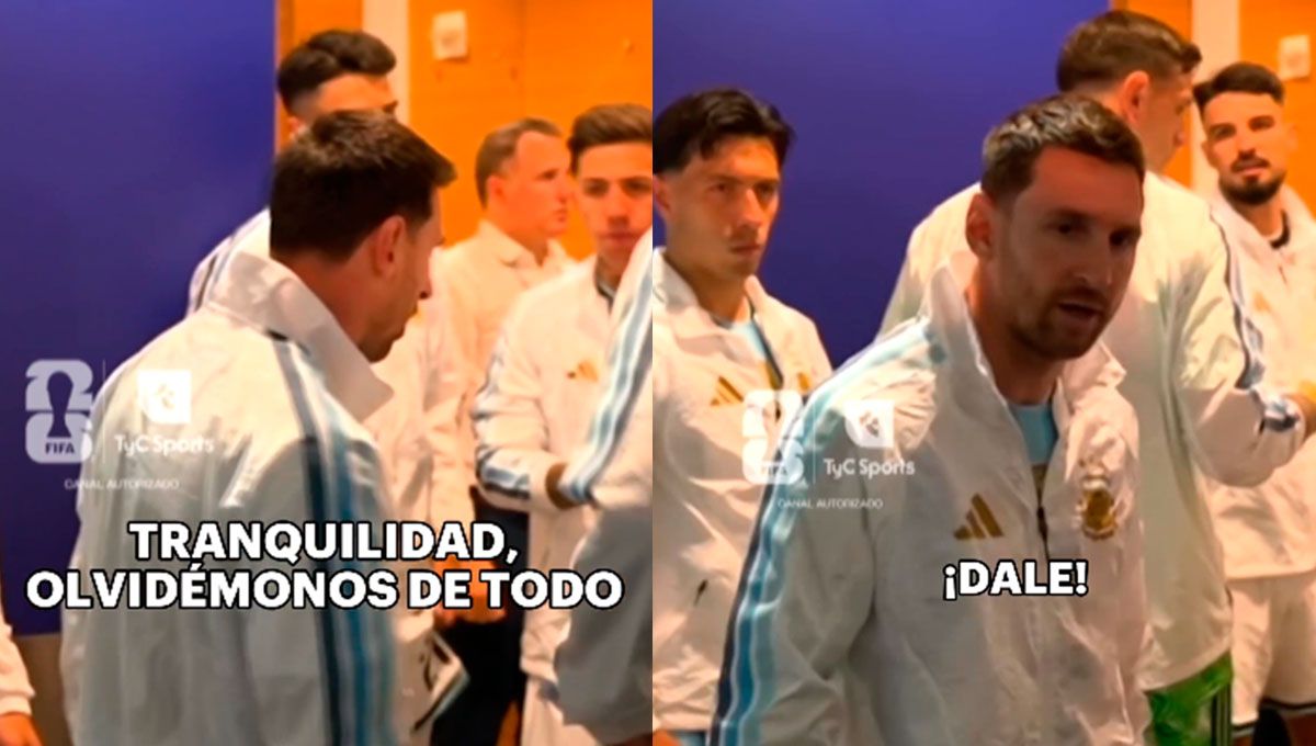 Olvidémonos de todo: se filtró la llamativa arenga de Messi antes de la final del Mundial - Diario Panorama