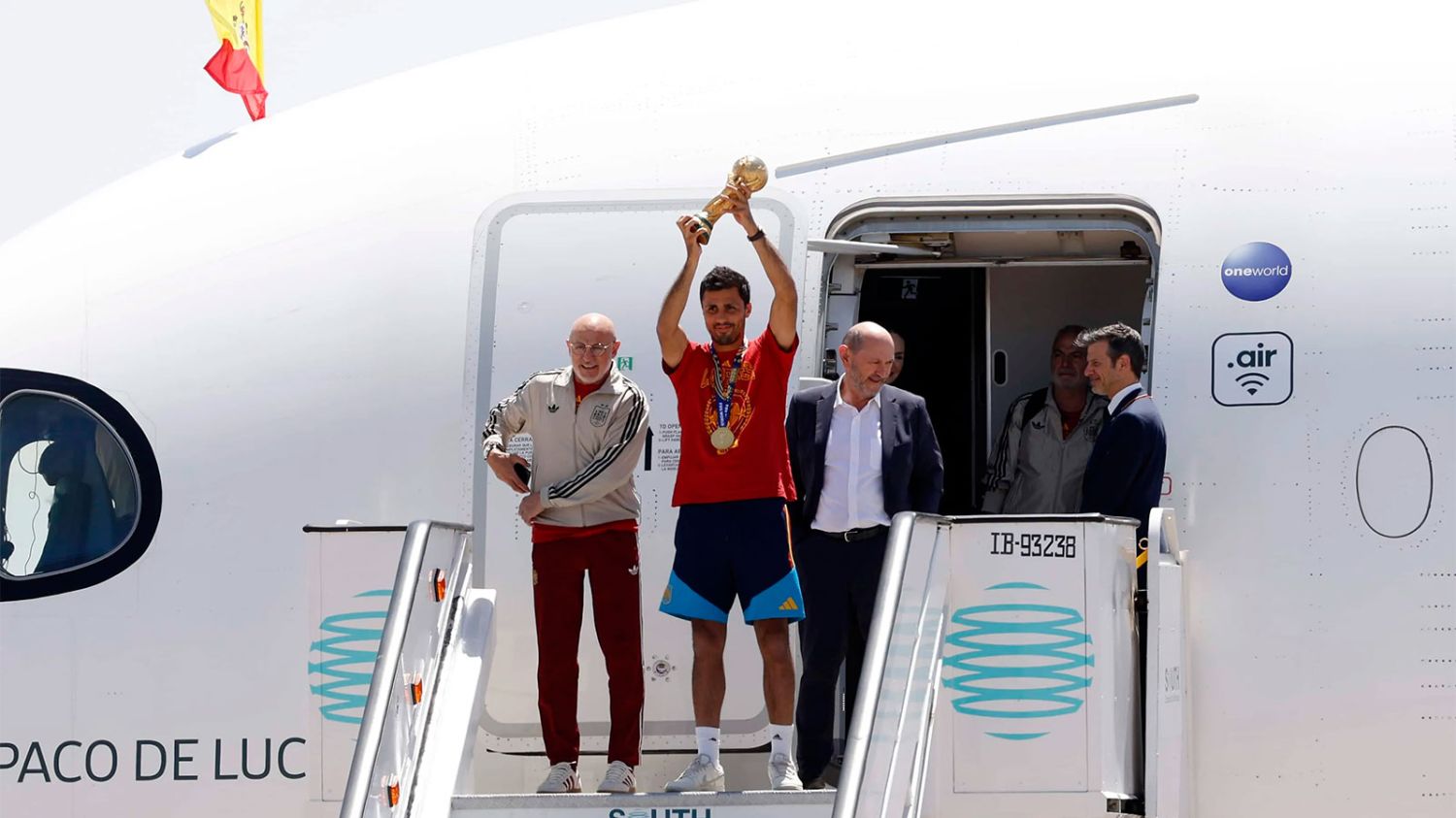 España llegó a Madrid en medio de los festejos por la conquista del Mundial - Diario Panorama
