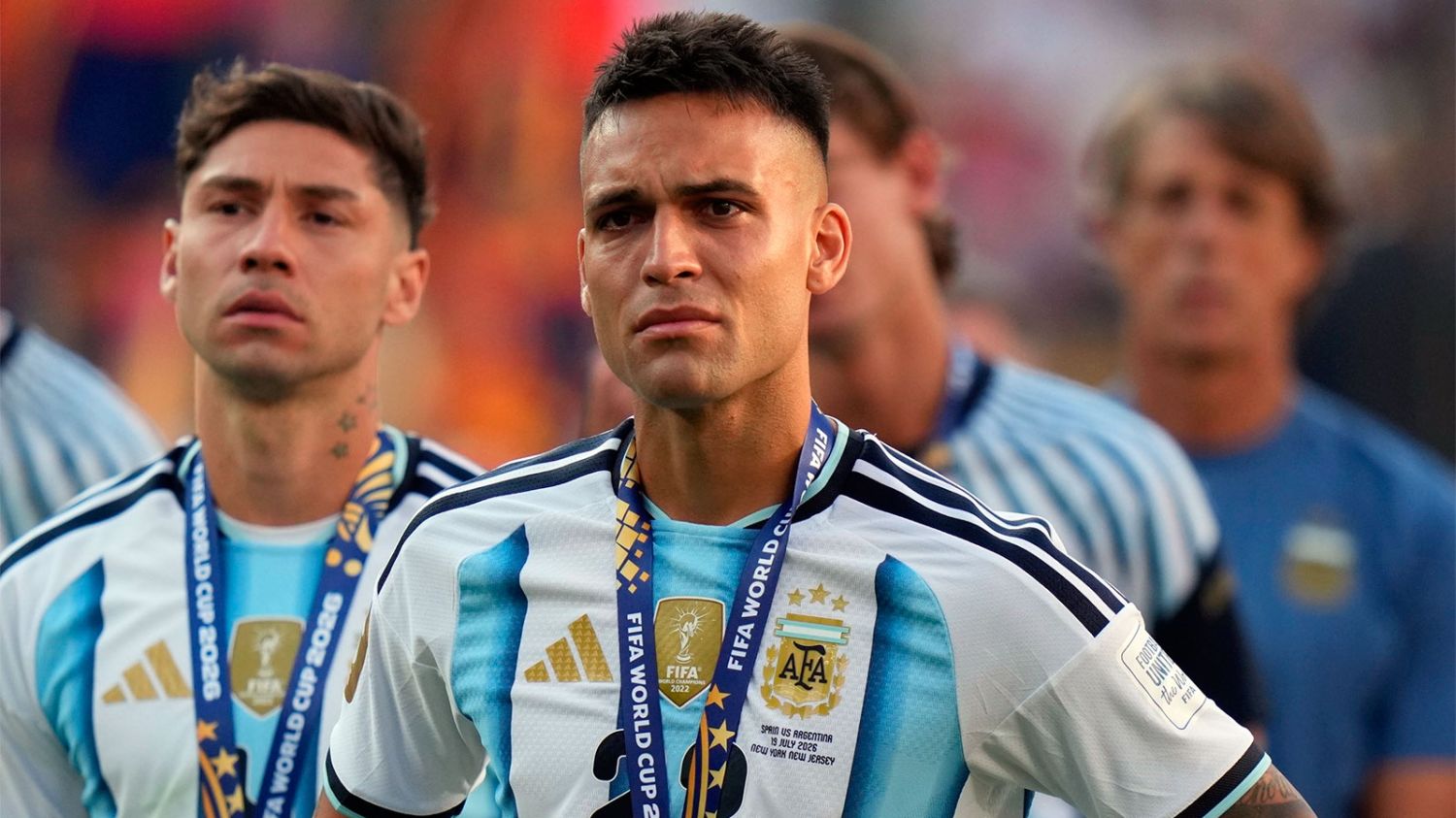 Me hubiese gustado intentar ayudar adentro de la cancha, el fuerte posteo de Lautaro Martínez tras la final del Mundial