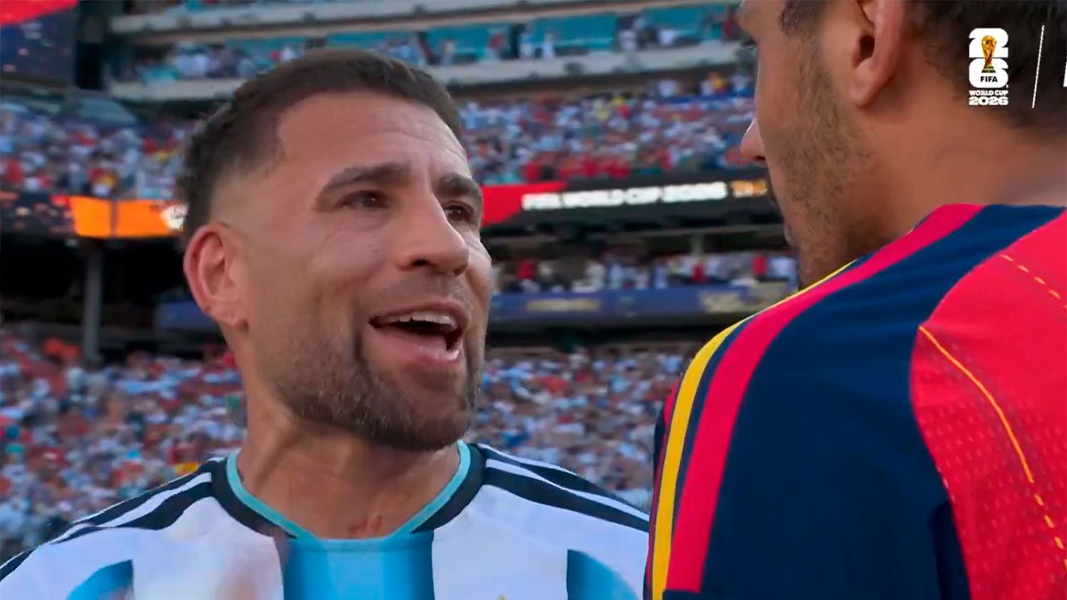 VIDEO | Estuviste llorando toda la semana: el caliente cruce entre Otamendi y Rodri tras la final del Mundial - Diario Panorama