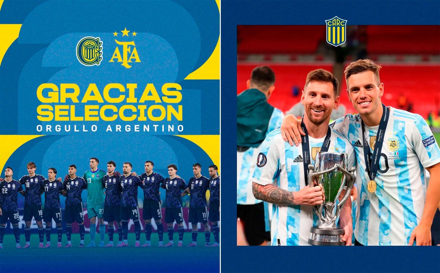La durísima respuesta de Rosario Central tras las críticas por un polémico posteo sobre la Selección Argentina - Diario Panorama