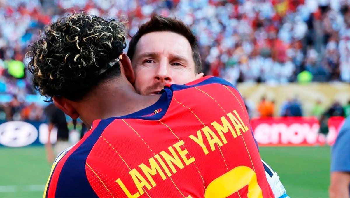 Video: el gesto de Lamine Yamal con Messi después de consagrarse campeón del mundo - Diario Panorama