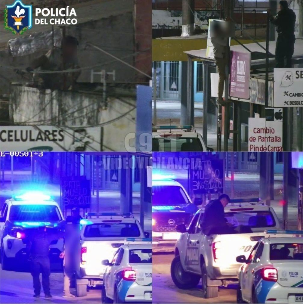 Detención de joven merodeador en Chaco tras alerta de seguridad