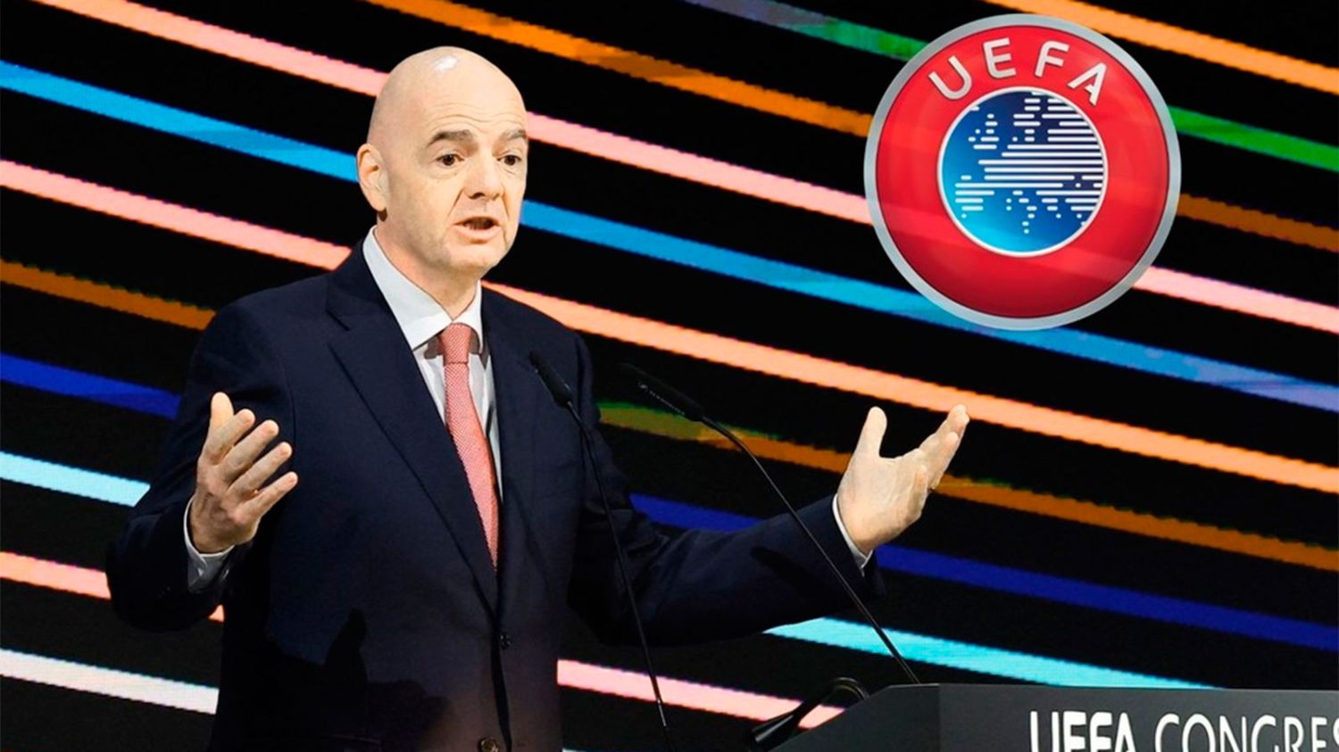 La UEFA amenaza con boicotear el Mundial y desafía a la FIFA por el proyecto de Infantino