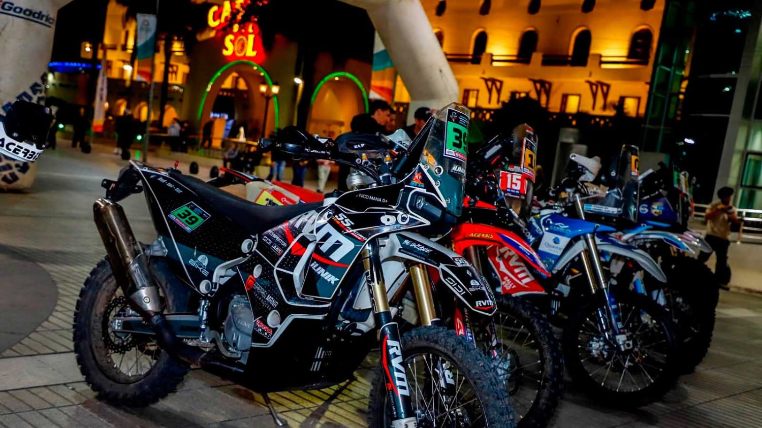 Las Termas vivió la largada simbólica del Rally Raid Binacional ante una gran convocatoria