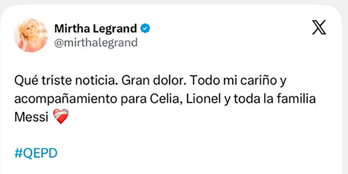 Mirtha Legrand X 