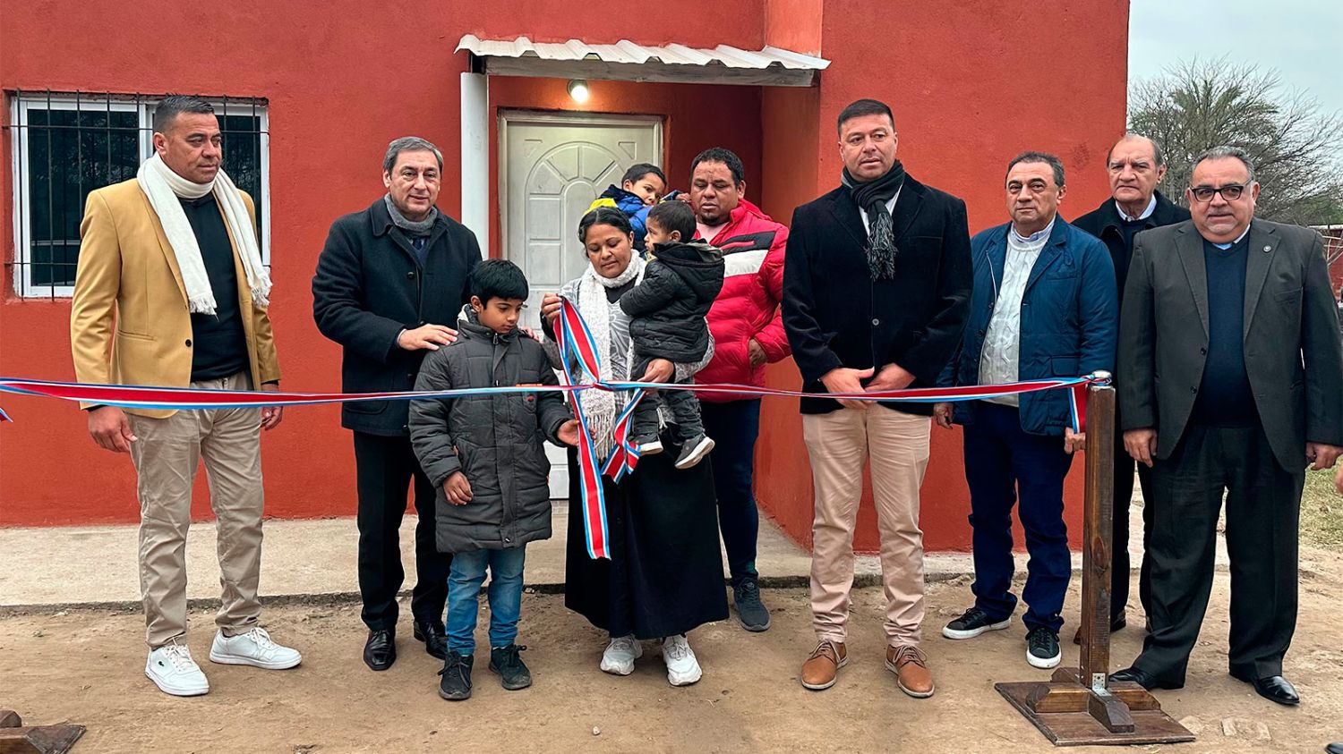 Entrega de vivienda social 