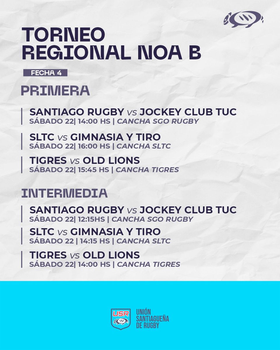 Programación de rugby