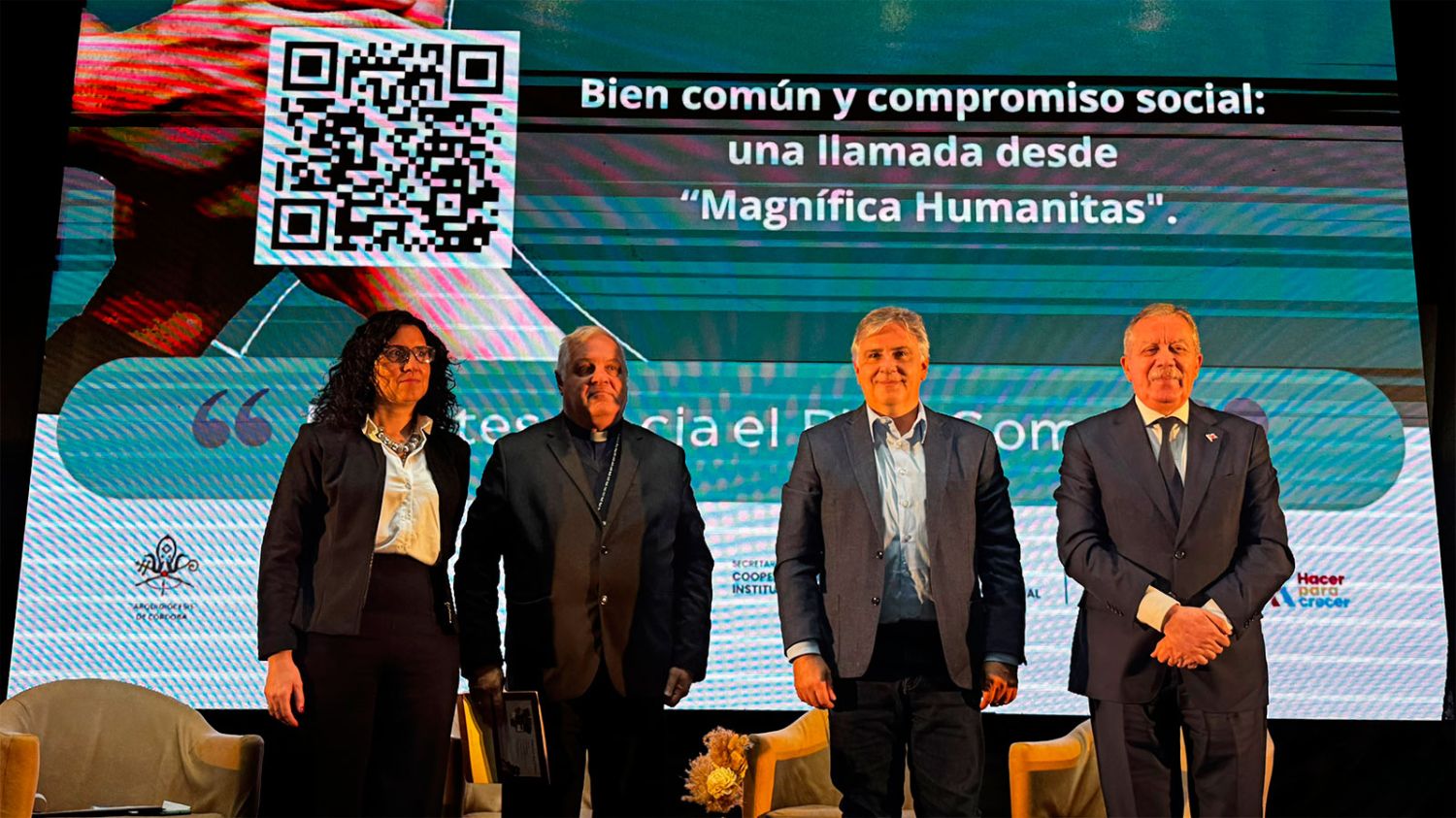Suárez participó de la Semana Social  