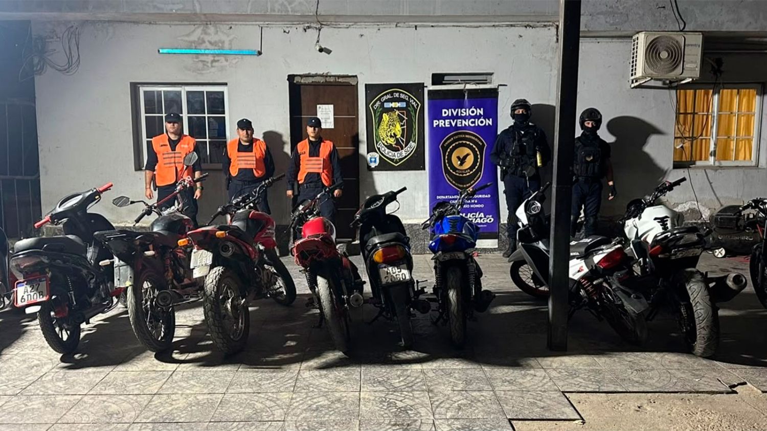 Motos secuestradas 