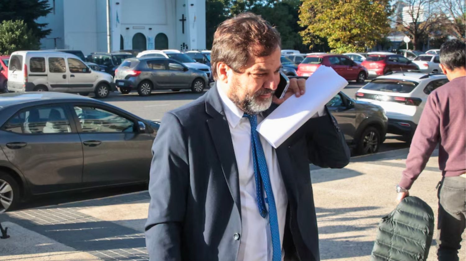 Matías Ledesma, abogado de Manuel Adorni 