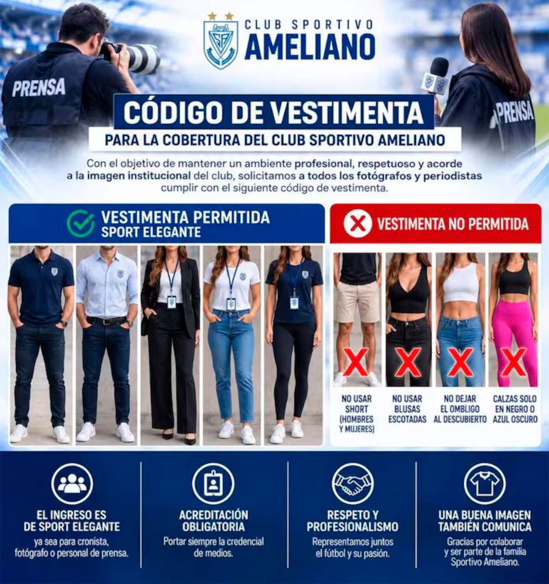 El código de vestimenta 