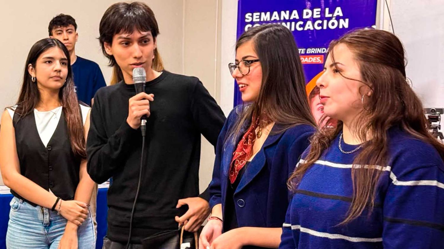 Los primeros egresados del Plan 2025 fueron parte de la jornada final de la Semana de la Comunicación. 